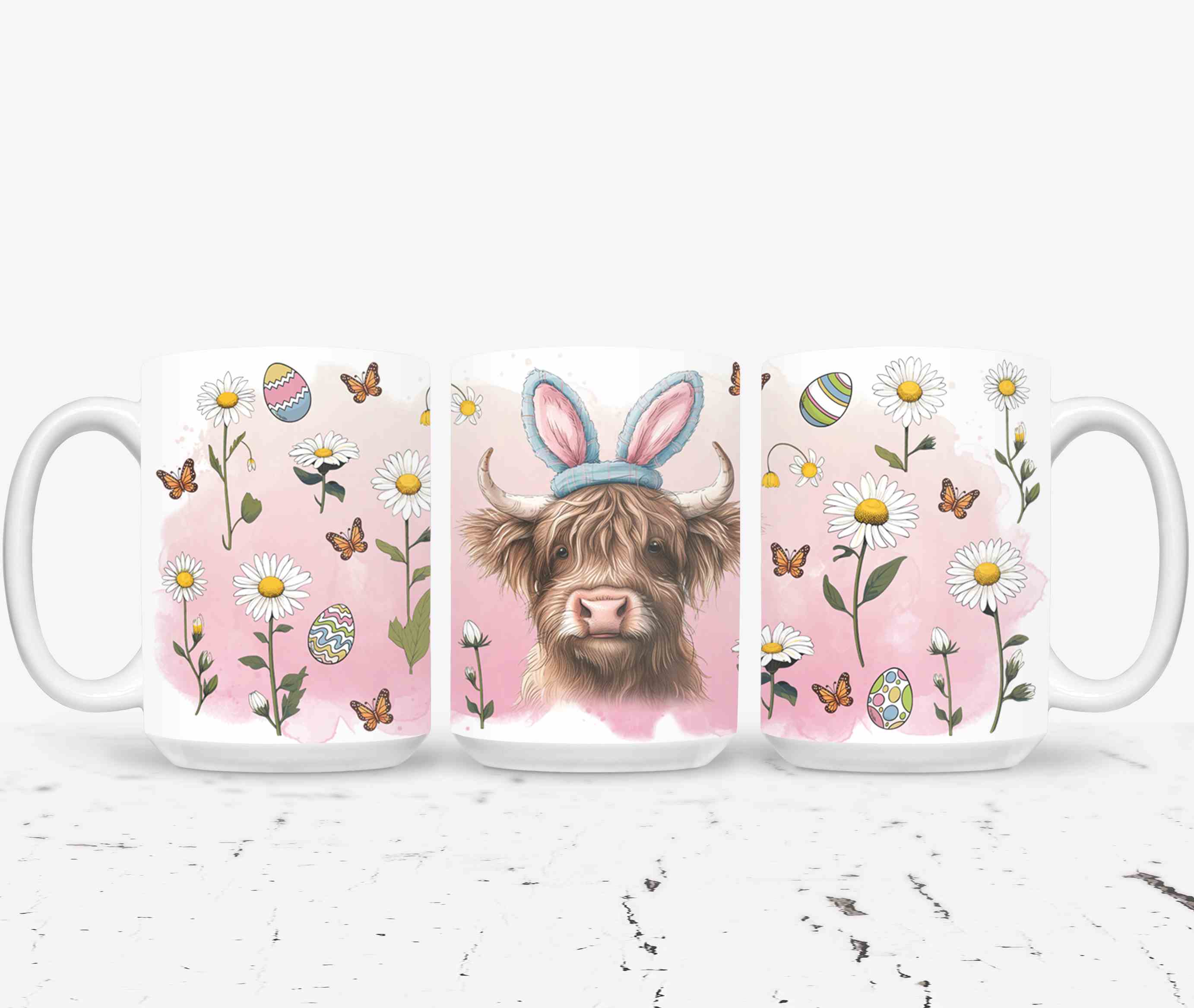 Highland Cow Easter-10370